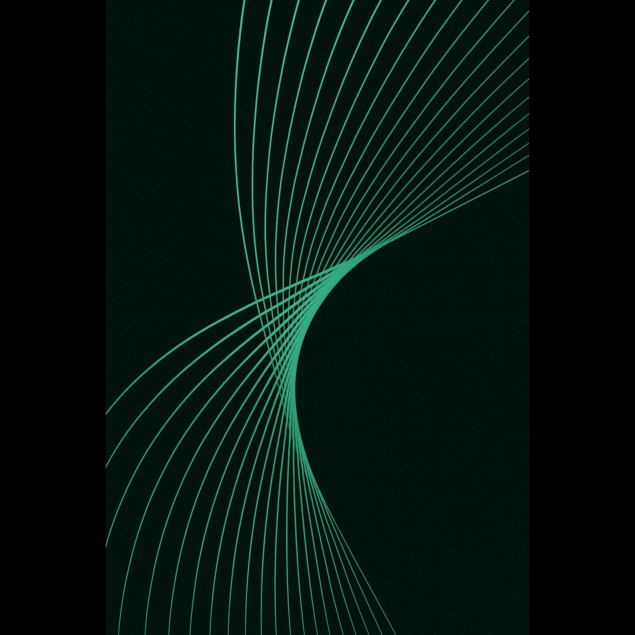 US Giclée Print Poster AQUAMARINE FLUX. Fine Art Wall Art with Archival Quality. Printed, packaged, and shipped in the US. Exclusive ColorVanta design.