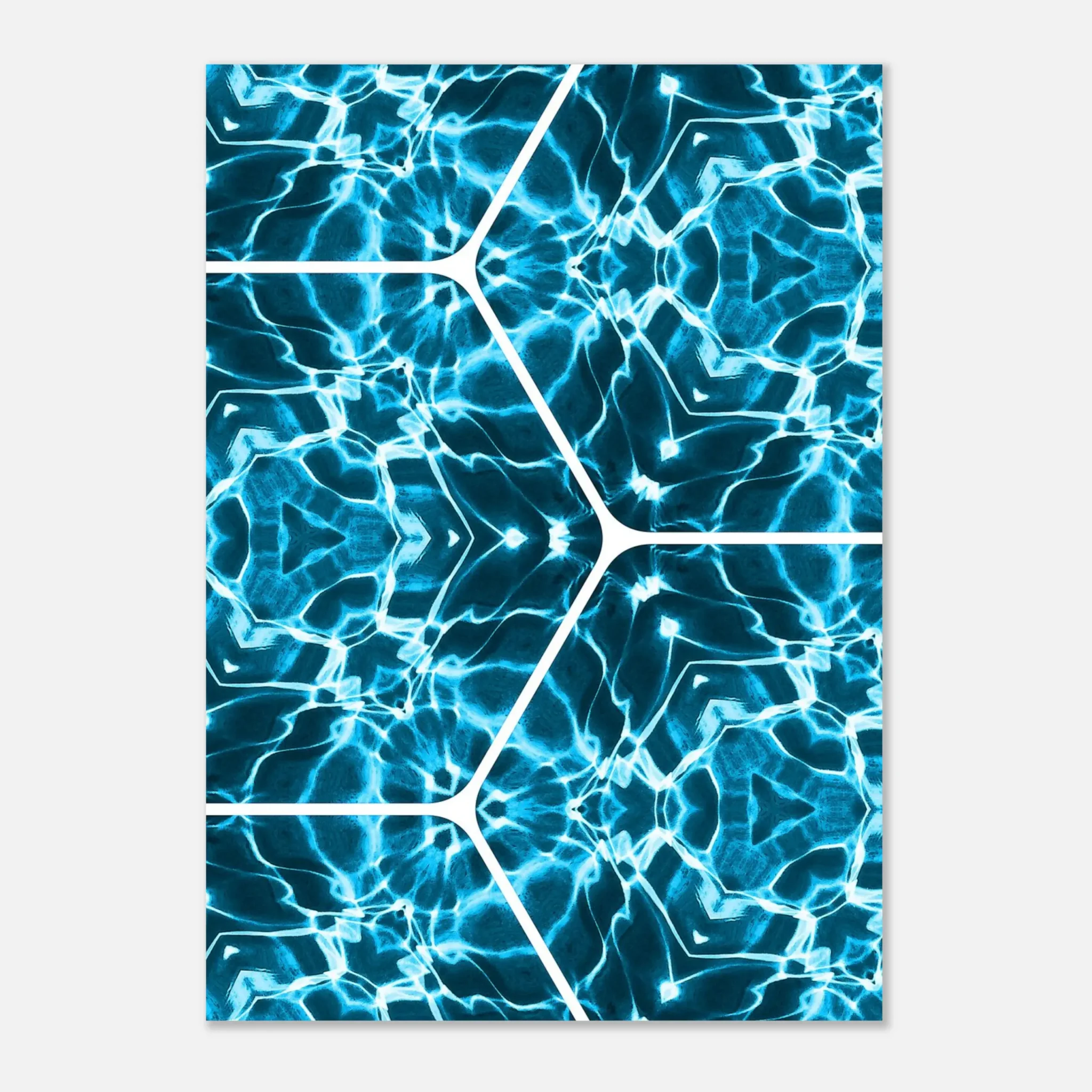 US ELECTRIC TIDE 2 US Giclée Print Poster ELECTRIC TIDE. Fine Art Wall Art with Archival Quality. Printed, packaged, and shipped in the US. Exclusive ColorVanta design.