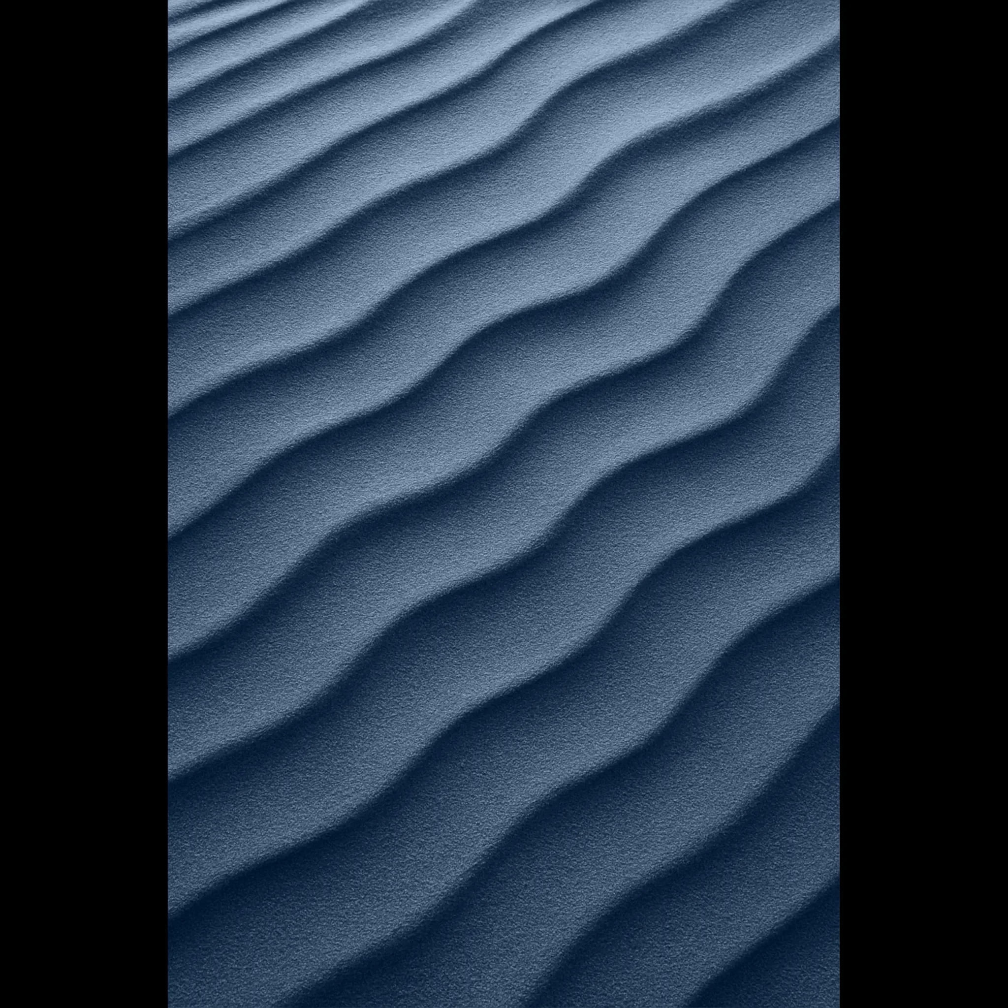 US Giclée Print Poster DUNE OF LIGHT STEEL BLUE. Fine Art Wall Art with Archival Quality. Printed, packaged, and shipped in the US. Exclusive ColorVanta design.