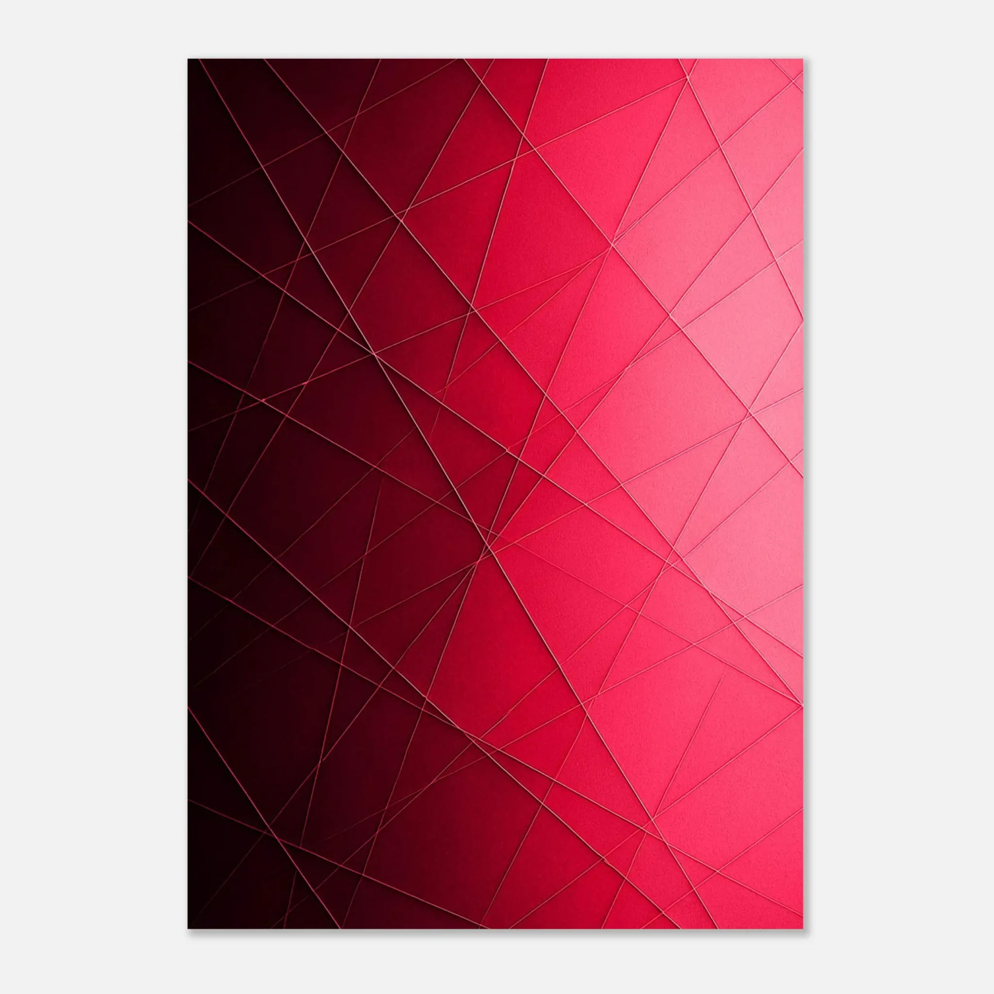 US SPECTRAL RED 2 US Giclée Print Poster SPECTRAL RED. Fine Art Wall Art with Archival Quality. Printed, packaged, and shipped in the US. Exclusive ColorVanta design.