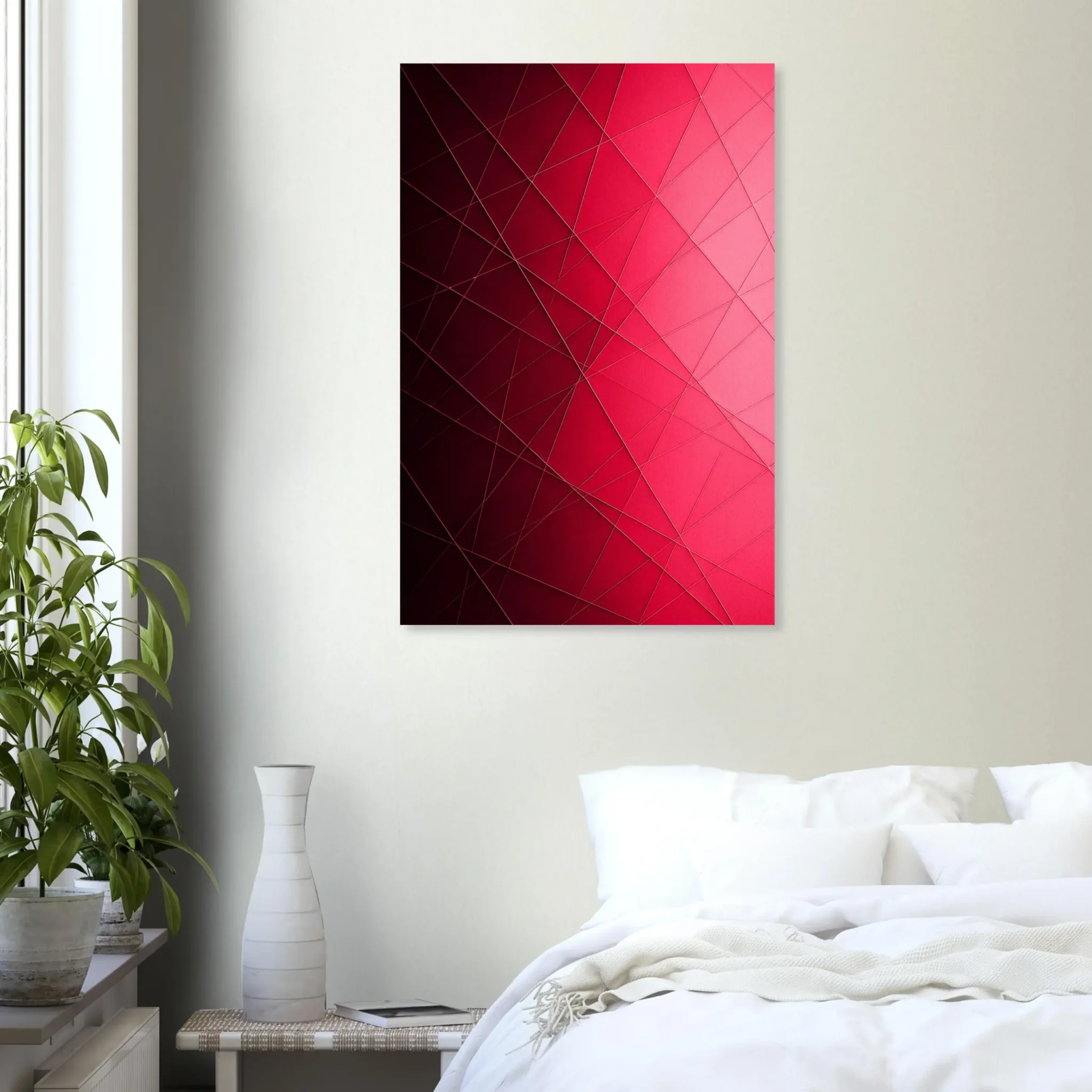 US SPECTRAL RED 4 US Giclée Print Poster SPECTRAL RED. Fine Art Wall Art with Archival Quality. Printed, packaged, and shipped in the US. Exclusive ColorVanta design.
