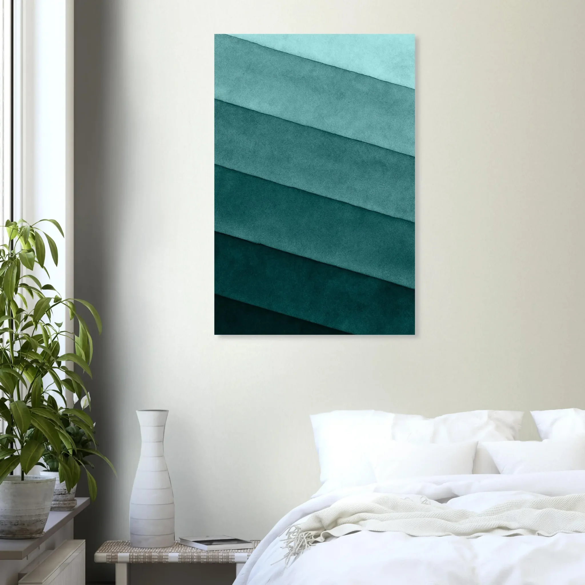 US Giclée Print Poster TIDAL CADENCE. Fine Art Wall Art with Archival Quality. Printed, packaged, and shipped within North America. Exclusive ColorVanta design.