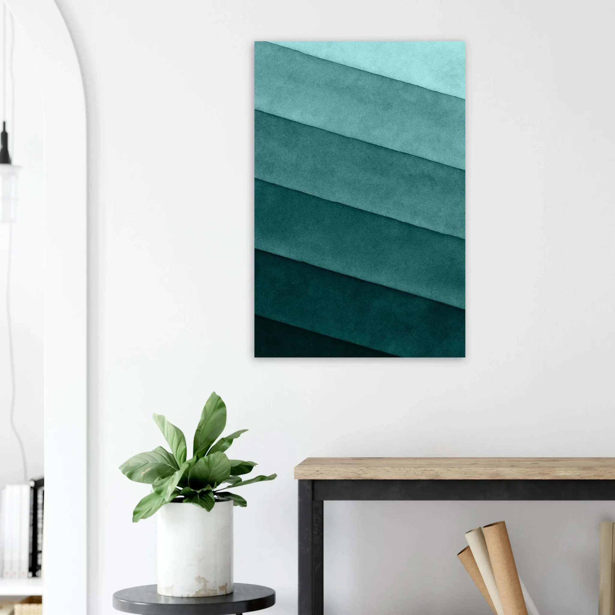 US Giclée Print Poster TIDAL CADENCE. Fine Art Wall Art with Archival Quality. Printed, packaged, and shipped within North America. Exclusive ColorVanta design.