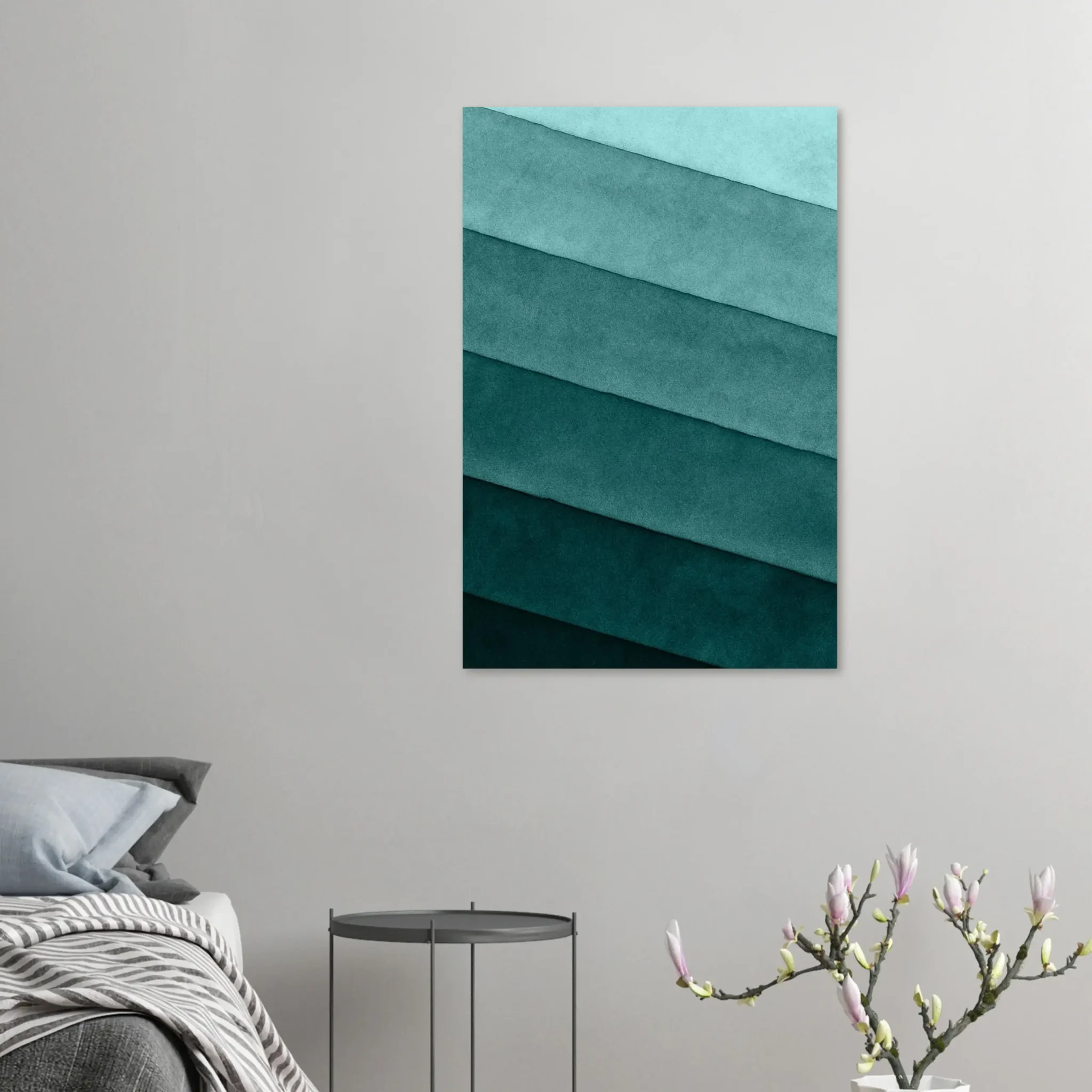 US Giclée Print Poster TIDAL CADENCE. Fine Art Wall Art with Archival Quality. Printed, packaged, and shipped within North America. Exclusive ColorVanta design.