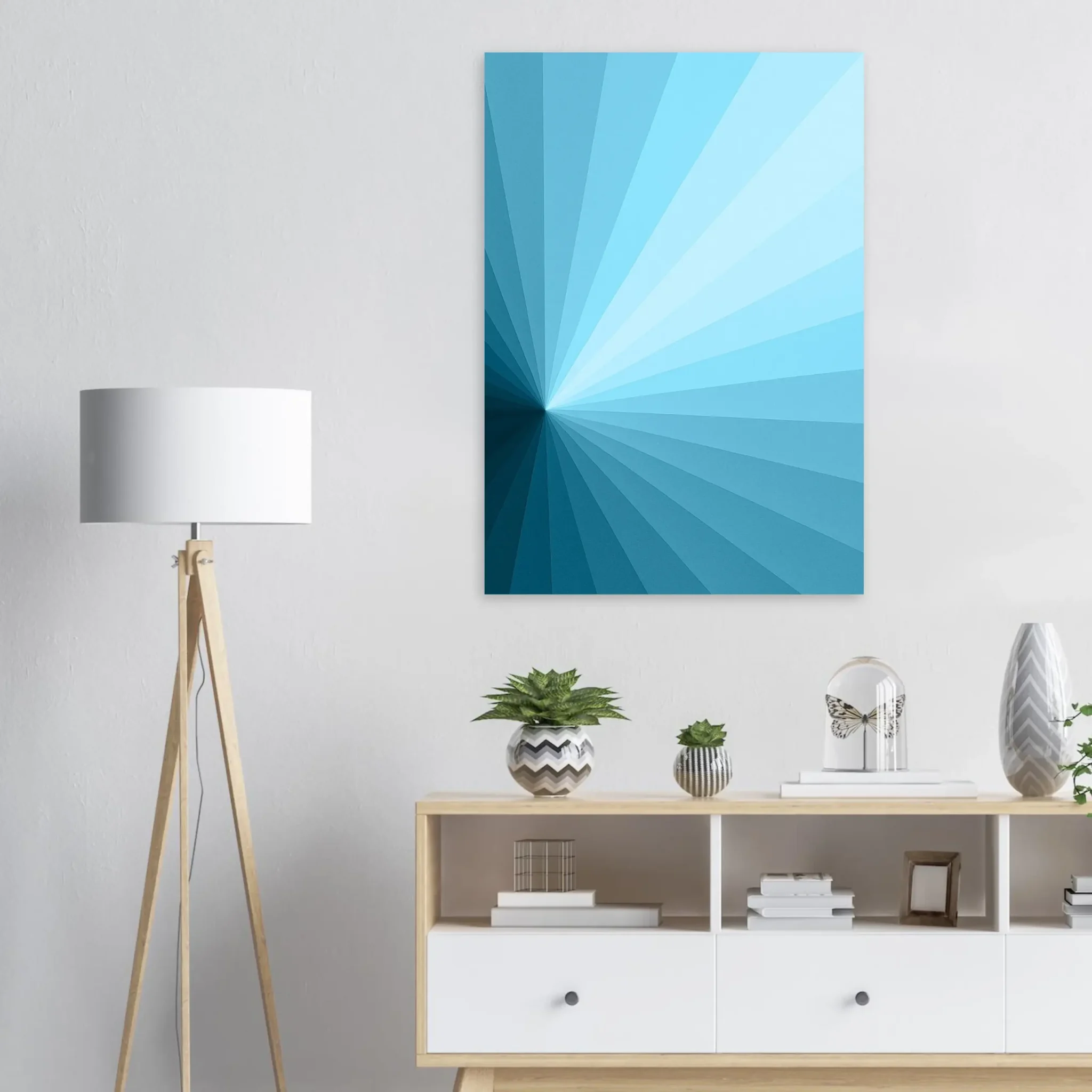 US Giclée Print Poster TIDAL VECTOR. Fine Art Wall Art with Archival Quality. Printed, packaged, and shipped in the US. ColorVanta exclusive.