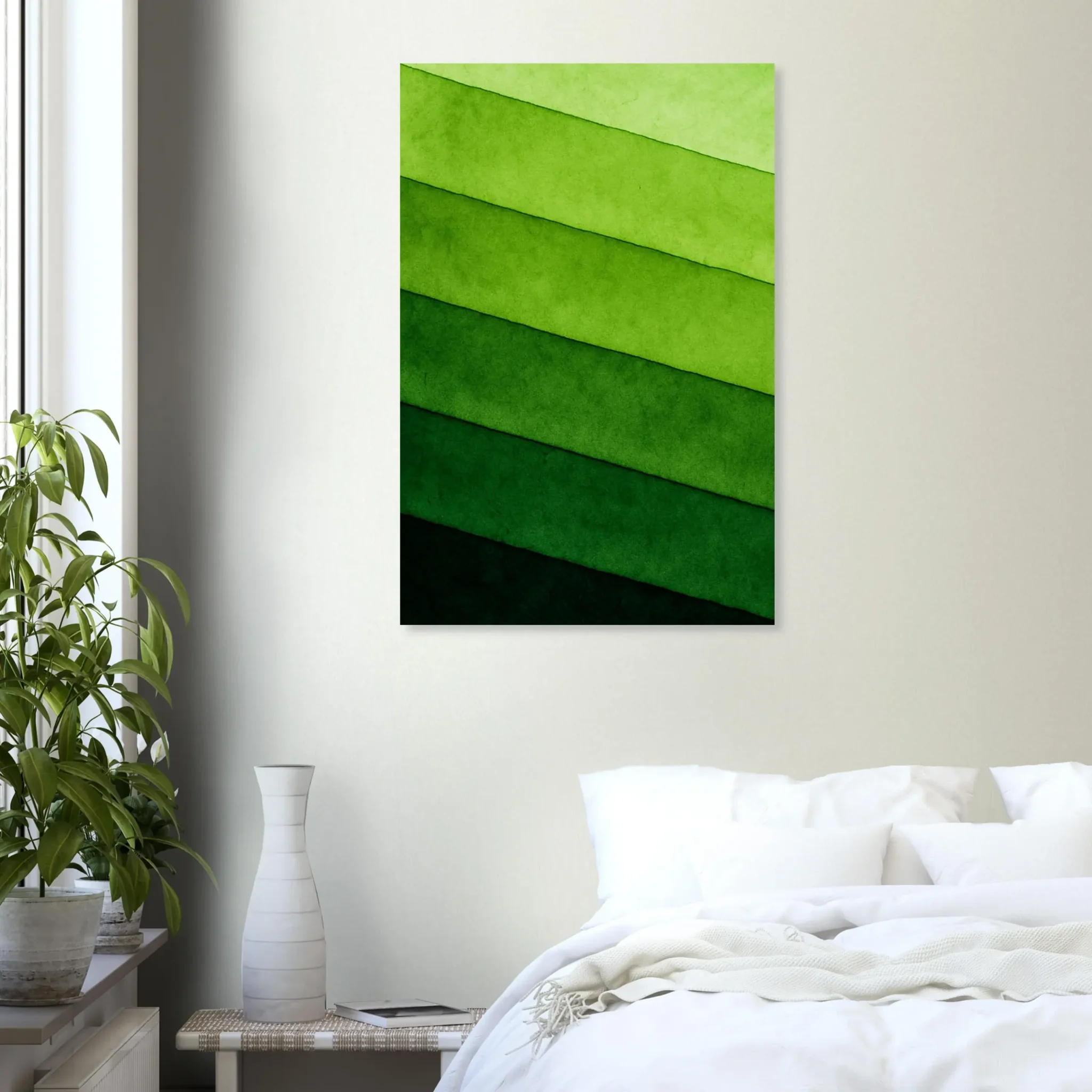 US VERDANT SCALE 4 US Giclée Print Poster VERDANT SCALE. Fine Art Wall Art with Archival Quality. Printed, packaged, and shipped in the US. Exclusive ColorVanta design.