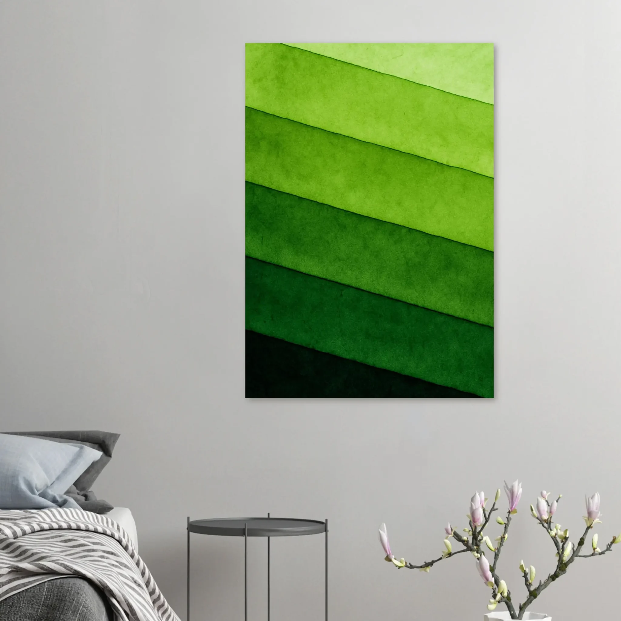 US VERDANT SCALE 7 US Giclée Print Poster VERDANT SCALE. Fine Art Wall Art with Archival Quality. Printed, packaged, and shipped in the US. Exclusive ColorVanta design.