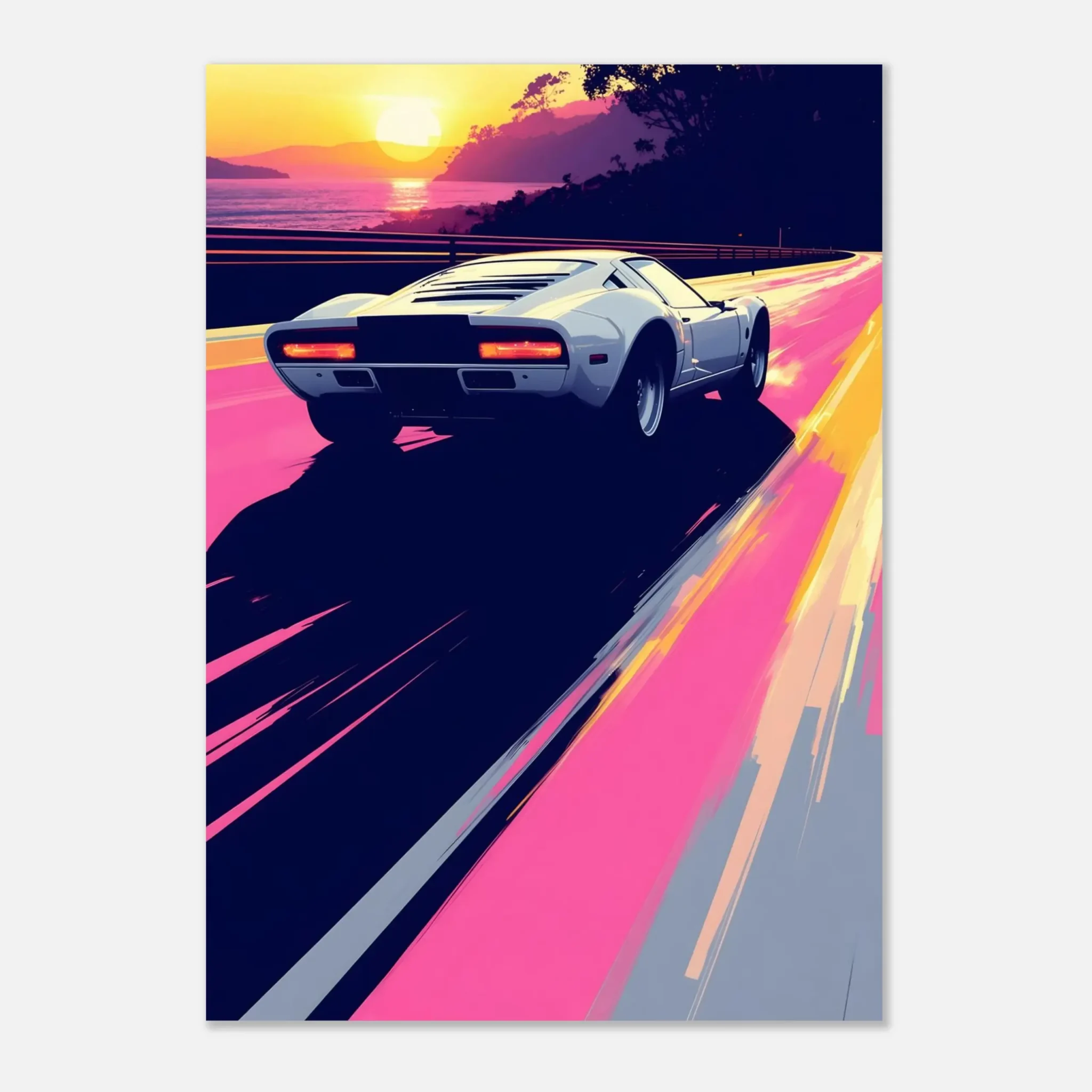 US COLOR RUN 1 US Giclée Print Poster COLOR RUN Fine Art Wall Art with Archival Quality. Printed, packaged, and shipped within North America. Exclusive ColorVanta design.