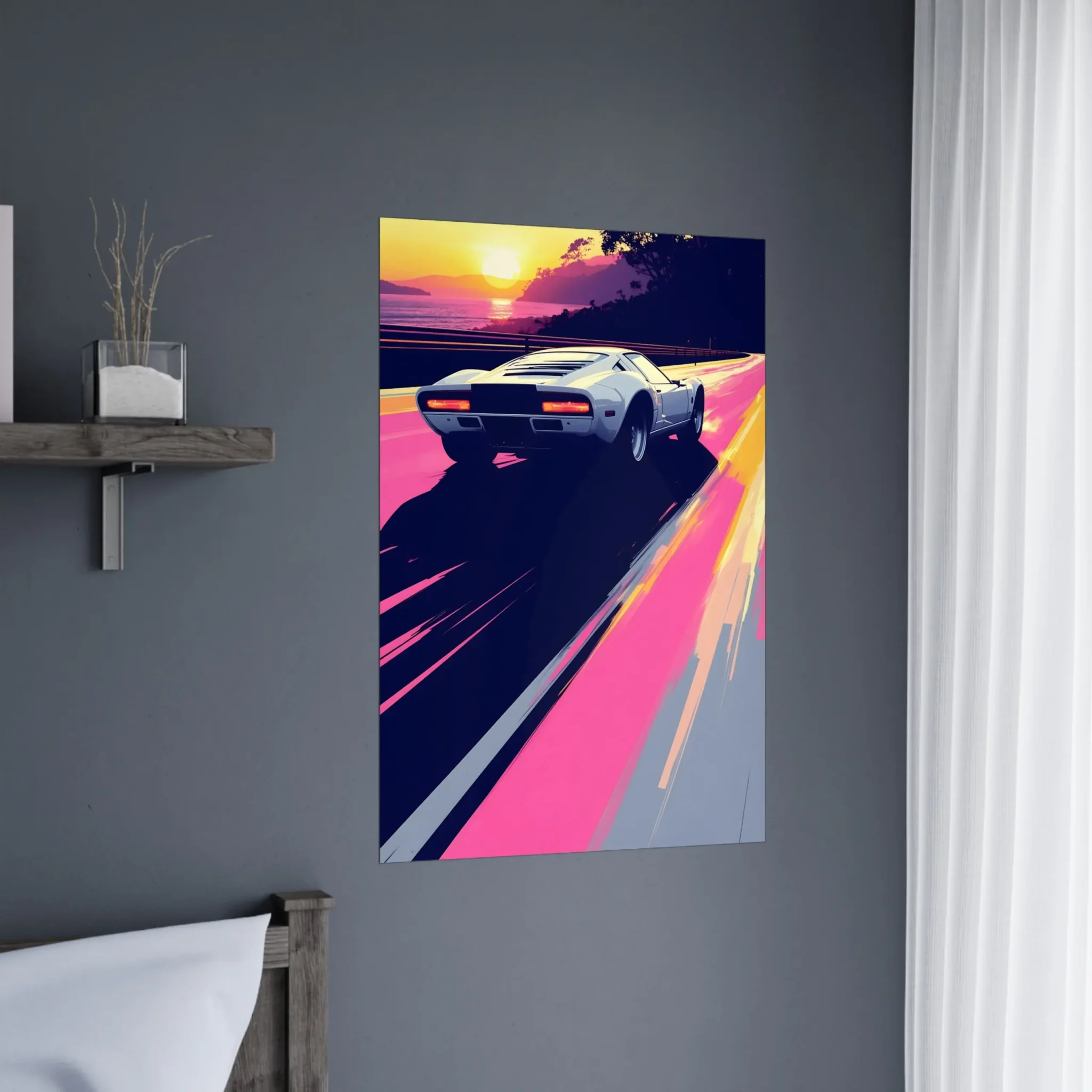 US COLOR RUN 4 US Giclée Print Poster COLOR RUN Fine Art Wall Art with Archival Quality. Printed, packaged, and shipped within North America. Exclusive ColorVanta design.