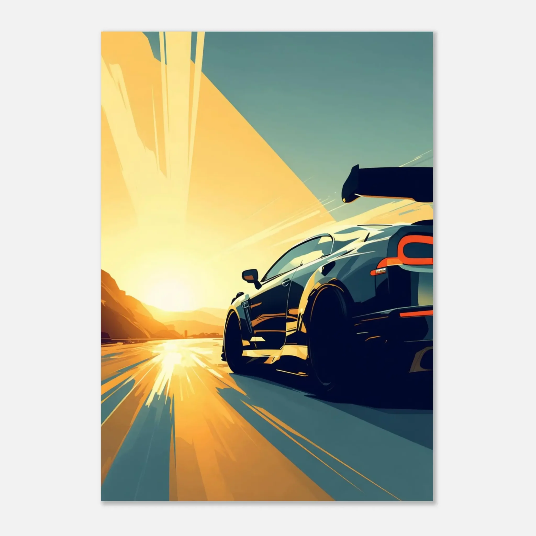 US CORE DRIVE 1 US Giclée Print Poster CORE DRIVE. Fine Art Wall Art with Archival Quality. Printed, packaged, and shipped within North America. Exclusive ColorVanta design.