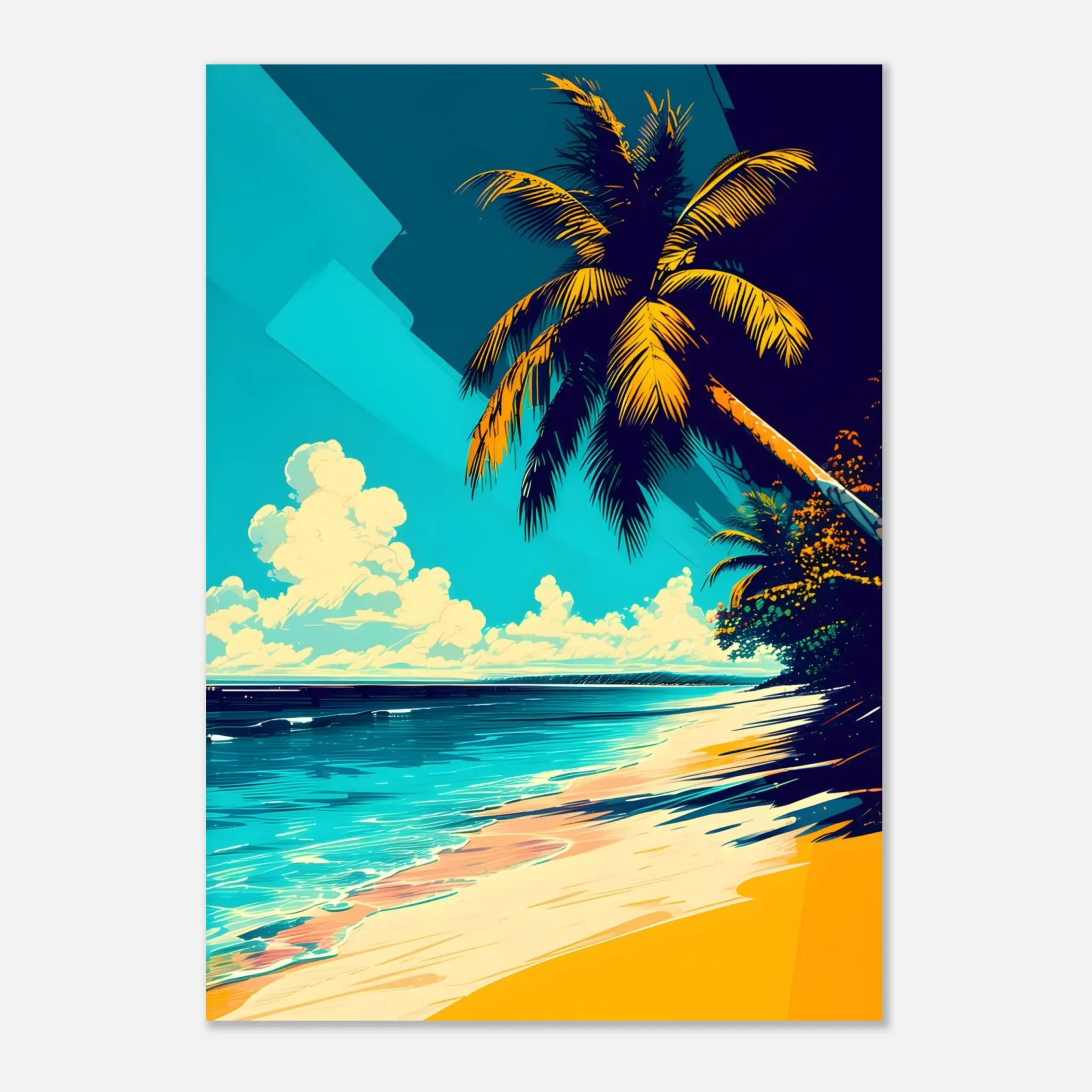 US Giclée Print Poster SUNLIT. Fine Art Wall Art with Archival Quality. Printed, packaged, and shipped within North America. ColorVanta exclusive.