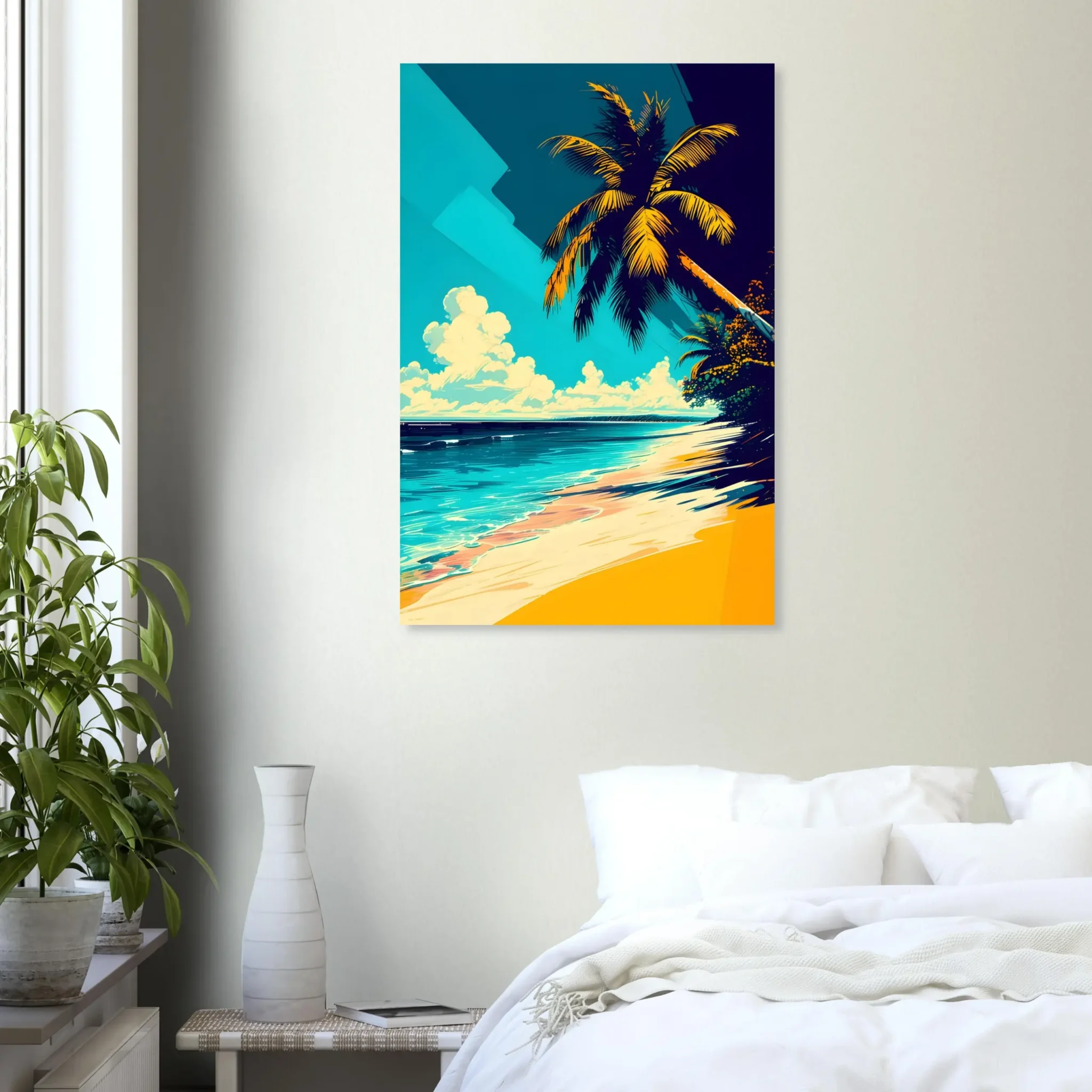 US Giclée Print Poster SUNLIT. Fine Art Wall Art with Archival Quality. Printed, packaged, and shipped within North America. ColorVanta exclusive.