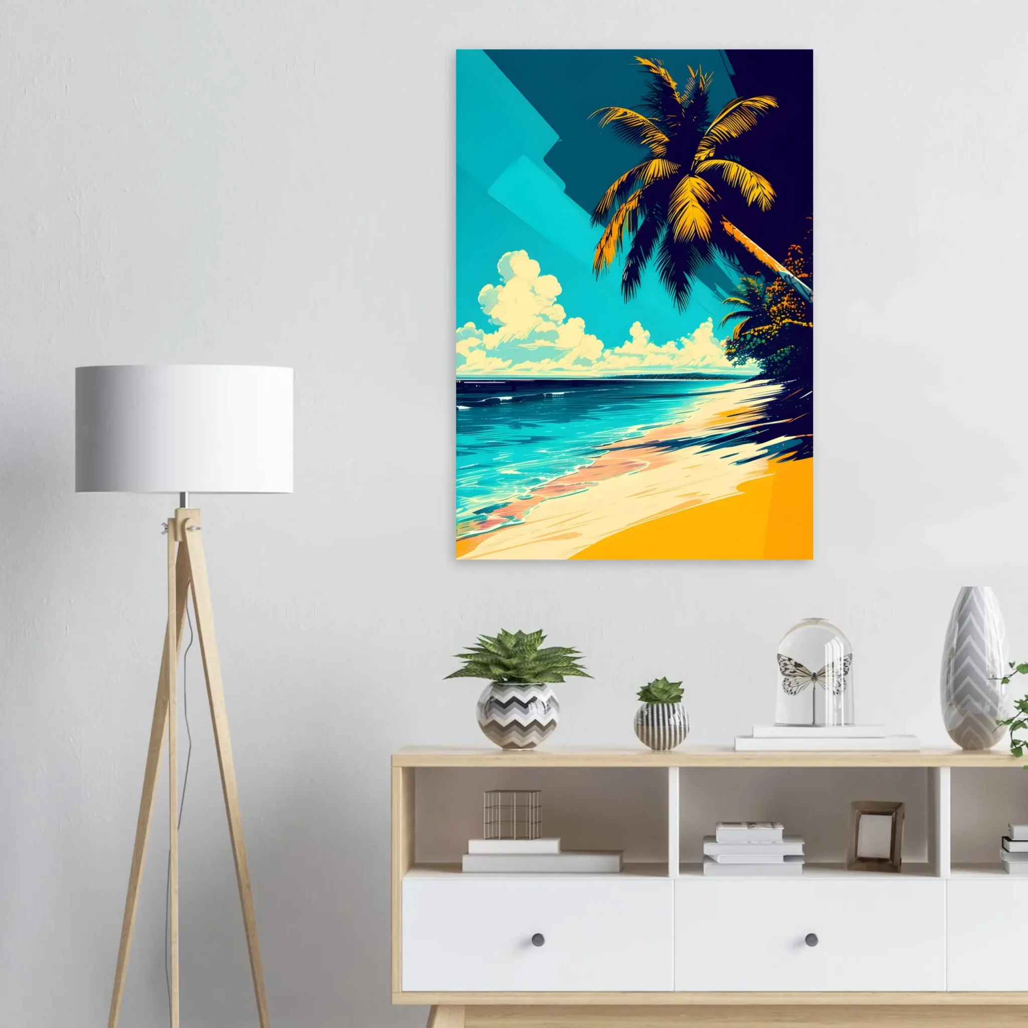 US Giclée Print Poster SUNLIT. Fine Art Wall Art with Archival Quality. Printed, packaged, and shipped within North America. ColorVanta exclusive.