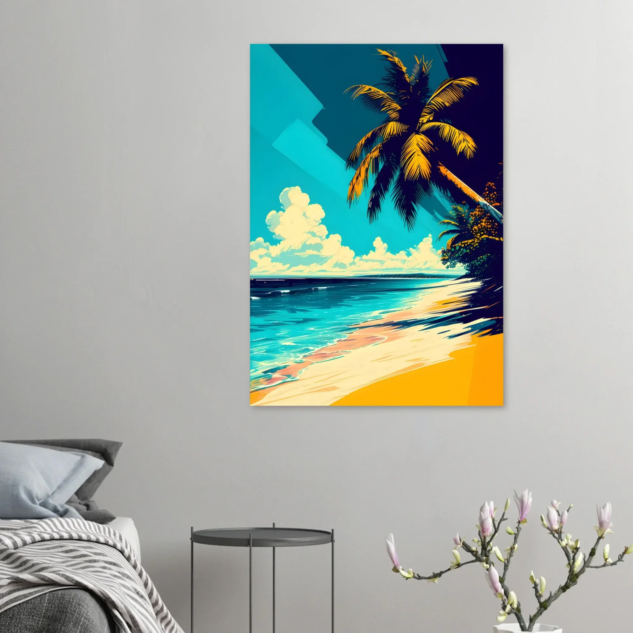 US Giclée Print Poster SUNLIT. Fine Art Wall Art with Archival Quality. Printed, packaged, and shipped within North America. ColorVanta exclusive.