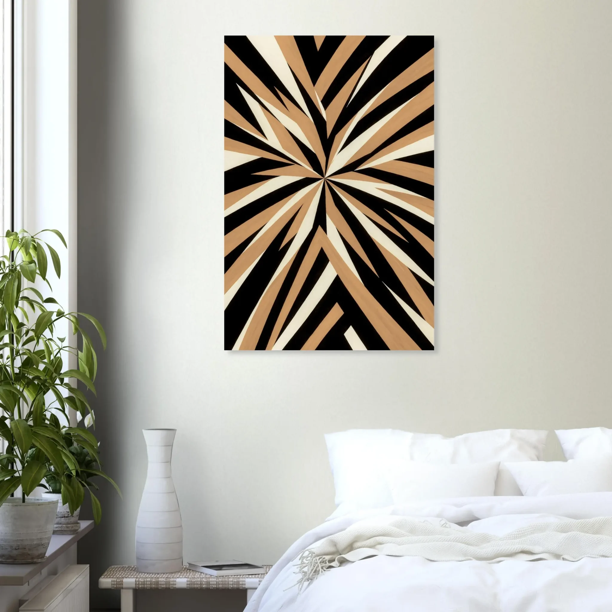 US Giclée Print Poster COPPER BRONZE RADIANCE. Fine Art Wall Art with Archival Quality. Printed, packaged, and shipped within North America. Exclusive ColorVanta design.