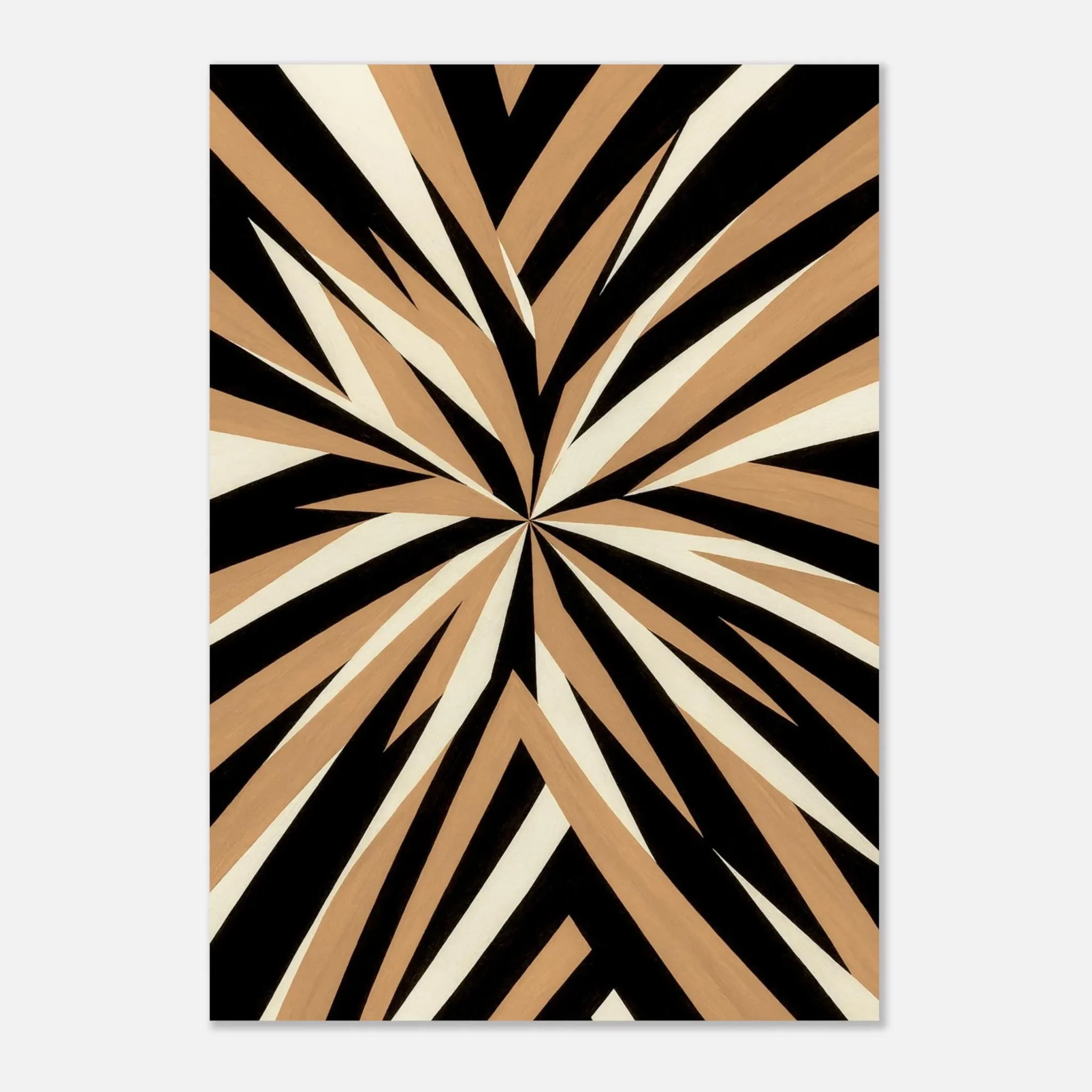 US Giclée Print Poster COPPER BRONZE RADIANCE. Fine Art Wall Art with Archival Quality. Printed, packaged, and shipped within North America. Exclusive ColorVanta design.